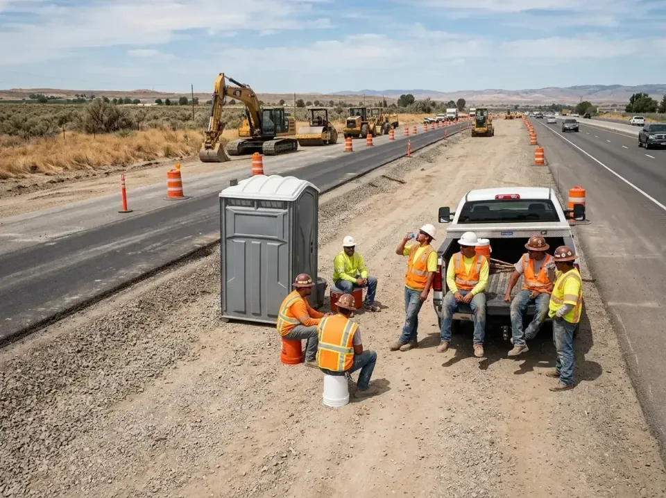 highway-road-construction-crew-007 — frequently asked questions, Porta Potty and Restroom Rentals in Ellicott City, MD